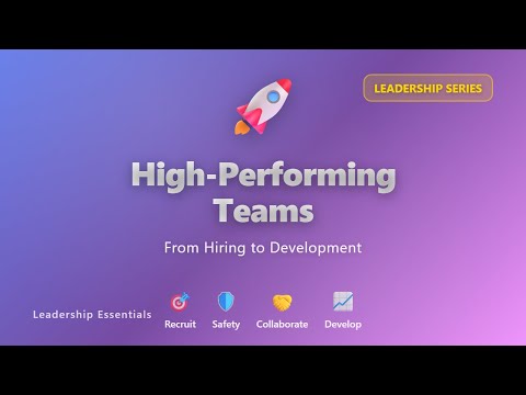 Hiring: The Art of Building High-Performing Teams | Vibepedia