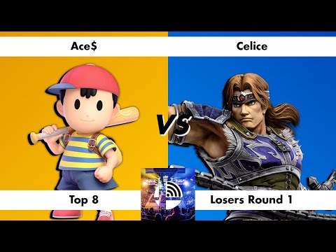 The Wifi Series #39 - Top 8 Losers Round 1: Ace$ (Ness) vs Celice (Simon/Link)
