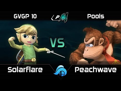 GVGP 10 Project M Wave B Pools - Solarflare (Toon Link) vs. Peachwave (Donkey Kong)