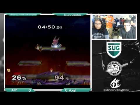 Axel Vs ALP @ Critical Hit Grand Opening[Melee]!