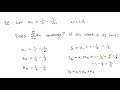 Calculus: Series Convergence