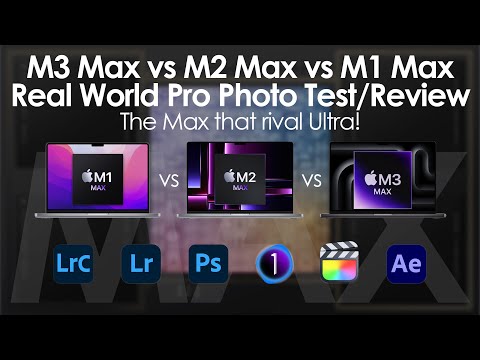 M3 Max vs M2 Max vs M1 Max | Pro Photo Workflow Test - This Rival the Ultra!