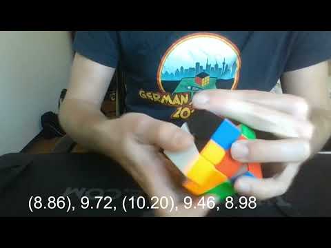 Square-1 --- 9.39 Average of 5