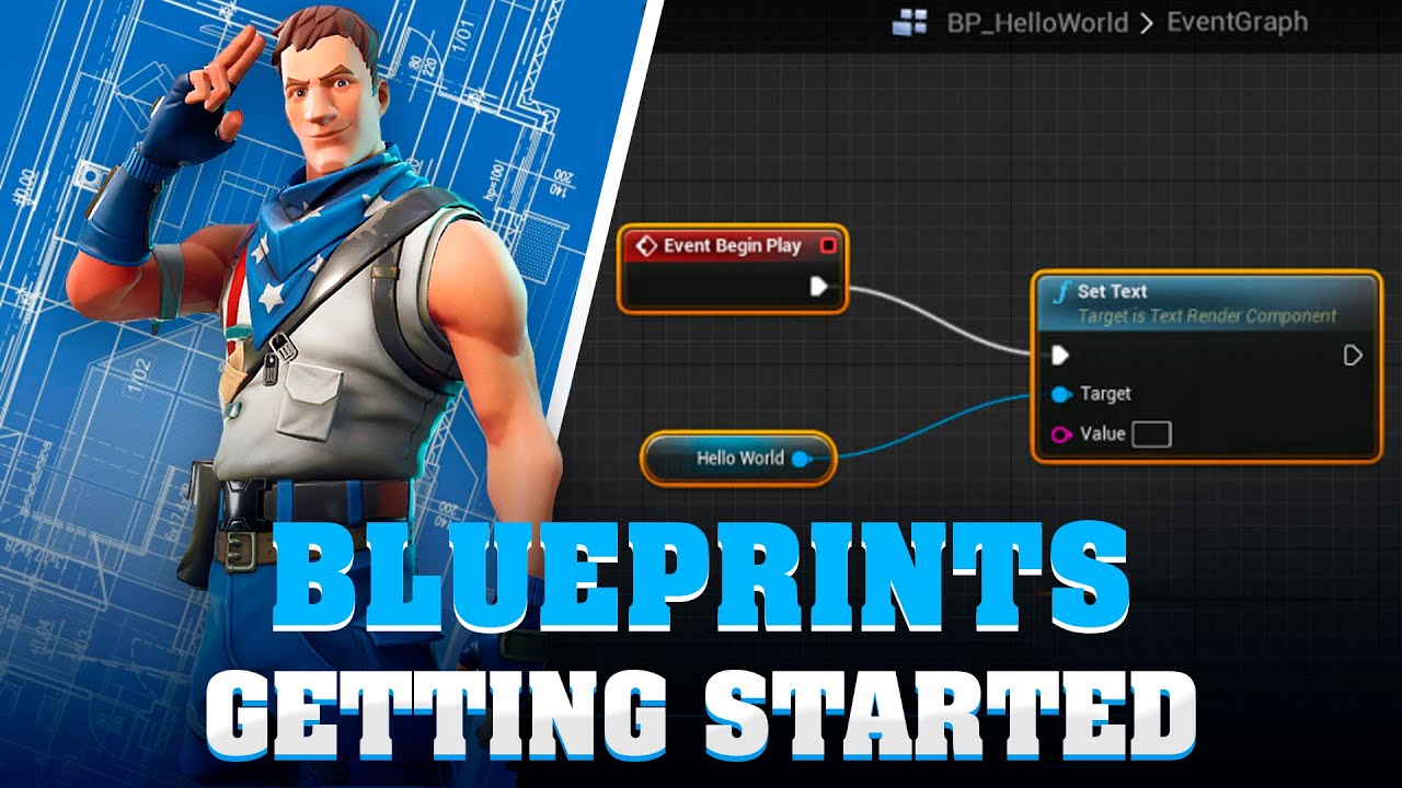Getting Started With Blueprints - Unreal Engine 5 Beginner Tutorial