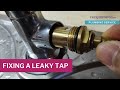 How to fix a leaking kitchen tap
