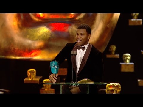 John Boyega wins Rising Star award - The British Academy Film Awards 2016 - BBC