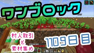 【１１０９日目】ワンブロックでハードコアな世界を生き残る