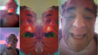Joey "Coco" Diaz coke snots the Morning Joint on Periscope May 9, 2016
