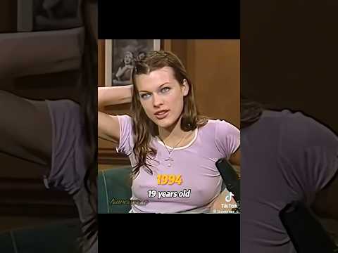 Evaluation of Milla Jovovich #uk #evolution #thenandnow #usa #tranding #millajovovich #actress