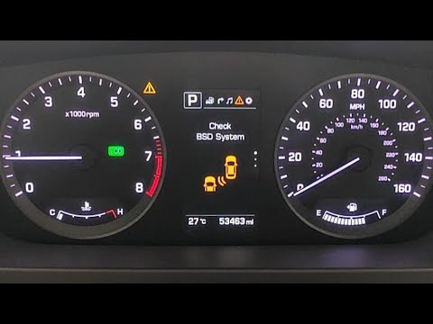 Hyundai Check BSD System OBD code C270254 Control module missing calibration