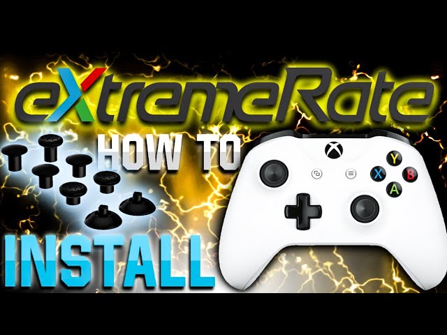 Vídeo relacionado con eXtremeRate Joysticks para Xbox Series S X Control Palancas Analogicos Joystick Reemplazable para Xbox One Repuesto para Pulgar Thumbsticks para Xbox One S/X/Estandard/Elite Mando(Rojo Carmín)