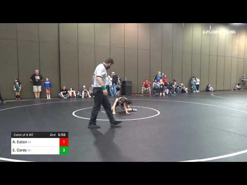 75 Lbs Consi Of 8 2 Artemis Eaton Team Georgia Vs Eva L Corey Team Georgia