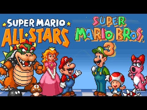 Super Mario All-Stars - Super Mario Bros. 3 (SNES) Playthrough Longplay Retro game