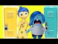 Inside Out 2 Movie DIY Custom Back To School Locker Organization With Joy And Sadness