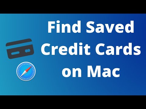 How to Remove Saved Credit Cards from Safari on Mac
