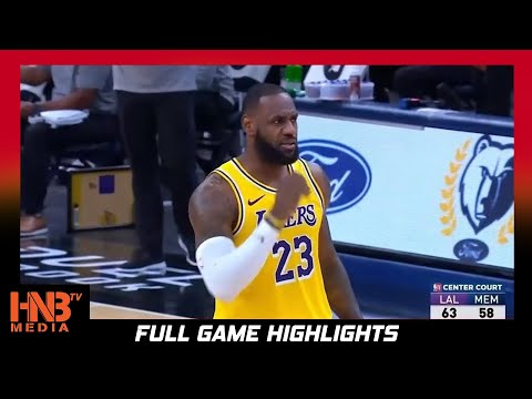 LA Lakers vs Memphis Grizzlies 1.5.21 | Full Highlights
