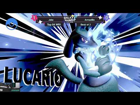 GGxC 9.5 - Armadillo (Lucario) Vs. Jake (Steve) - Top 64 Winners Round 1