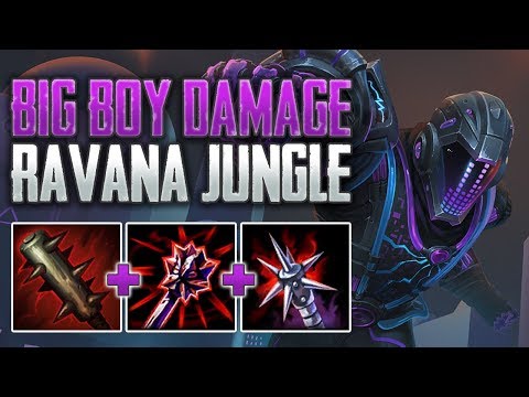 Big Boy Damage | Ravana Jungle Gameplay (SMITE Conquest)