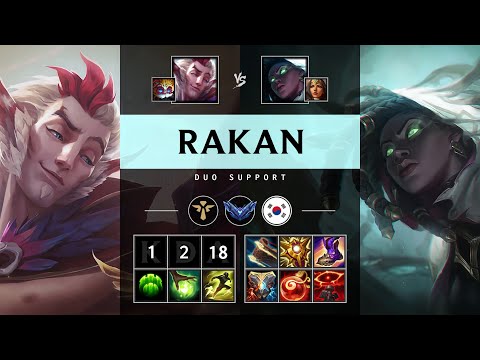 Rakan Support vs Senna - KR Diamond Patch 25.07