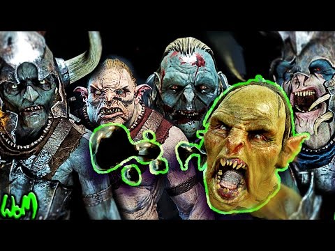 ORC Kills Compilation - Shadow of Mordor
