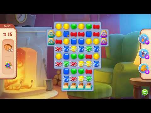 Homescapes Level 12704 No Boosters Gameplay #Bubunka