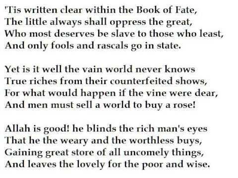 "The Rubaiyat of Omar Khayyam" (Part 2)  by Richard Le Gallienne (read by Tom O'Bedlam)