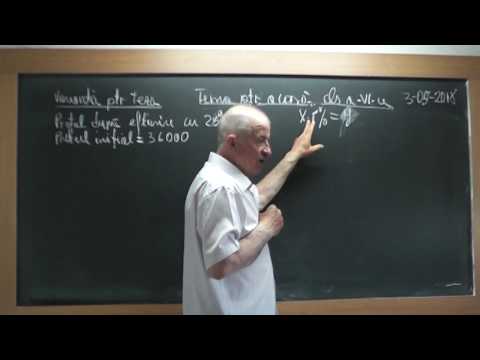 1/3 1721 Clasa 6 Procente Drepte taiate de secanta Linii importante in triunghi Cazuri de congruenta