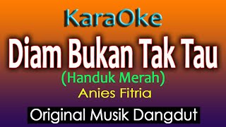 Download lagu Anies Fitria, DIAM BUKAN TAK TAU  [ KARAOKE NO VOKAL NADA WANITA ] mp3