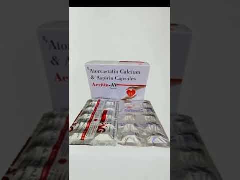 Atorvastatin calcium 20mg + aspirin 75mg capsules