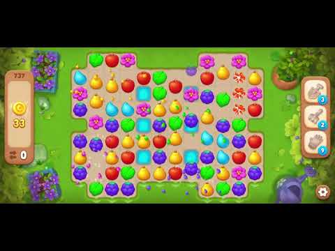 Gardenscapes Level 737