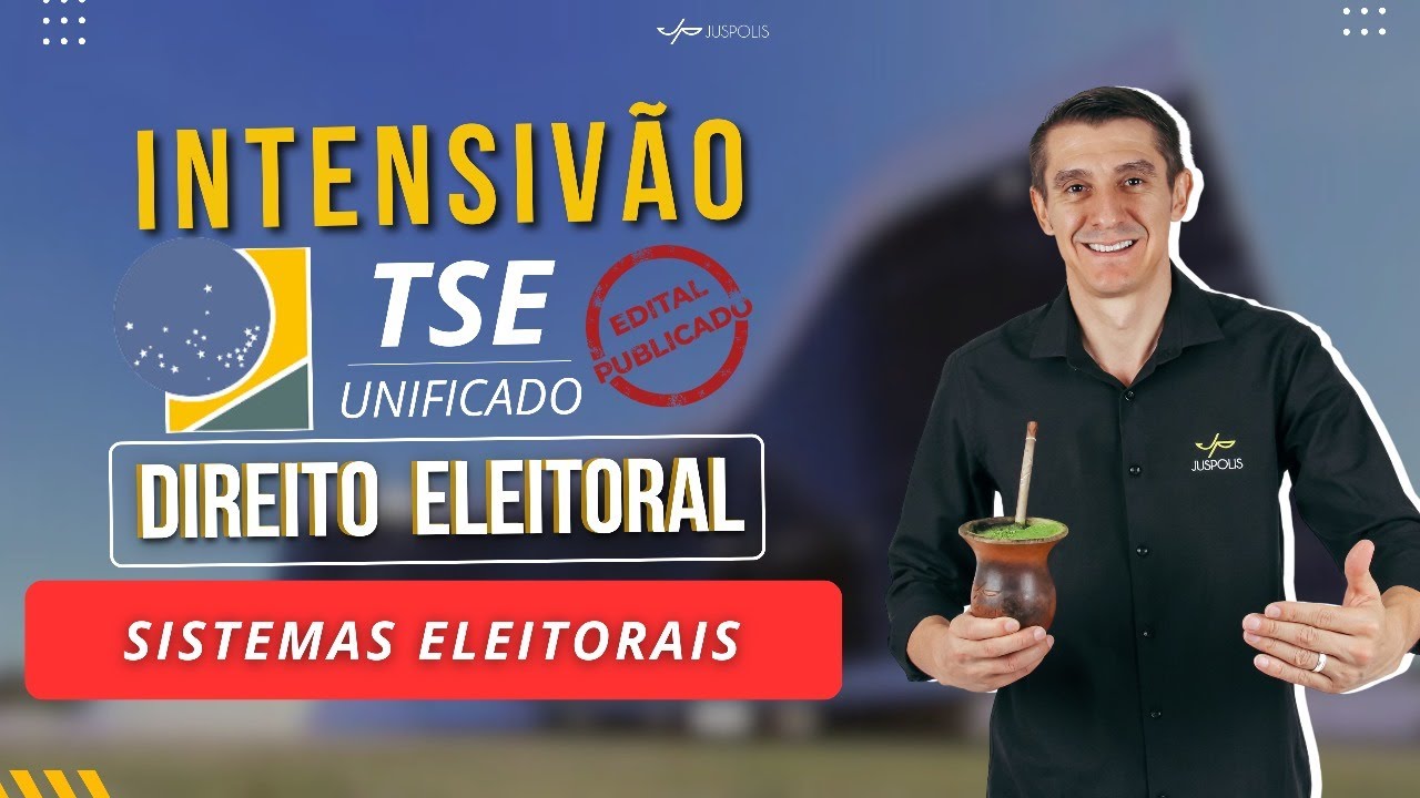 INTENSIVÃO DE DIREITO ELEITORAL - TEORIA + QUESTÕES - AULA 3 - TSE Unificado 2024 - Professor Franco