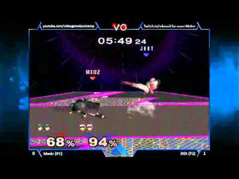EVO 2013 SSBM Pools B64 - Medz (Fox) vs J00t (Captain Falcon) (2)