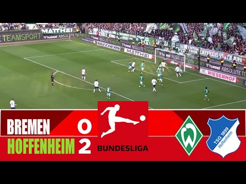 WERDER BREMEN vs HOFFENHEIM 0-2 | 2026 Bundesliga | Match Highlights