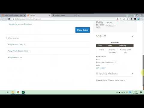 delivery time slot issue