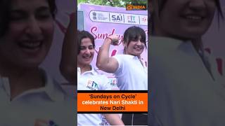 ‘Sundays on Cycle’ celebrates Nari Shakti in New Delhi
