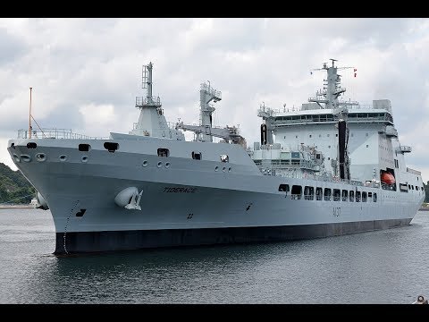 RFA Tiderace service of dedication at Portland - 2 Aug 2018