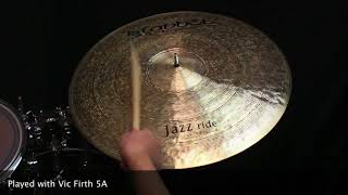 Video thumbnail for Istanbul Agop 21" Special Edition Jazz Ride by The Drum Shop - Portland, Maine