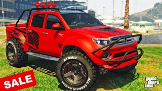 GTA 5 Online | Everon Review &amp; Best Customization | SALE | Toyota Hilux AT37 | NEW DESIGN | 4x4