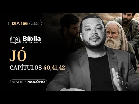 Dia 156/365: Jó 40, 41 e 42 | Bíblia em 1 Ano | Walter Procópio