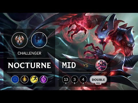 Nocturne Mid vs Irelia - EUW Challenger Patch 9.24