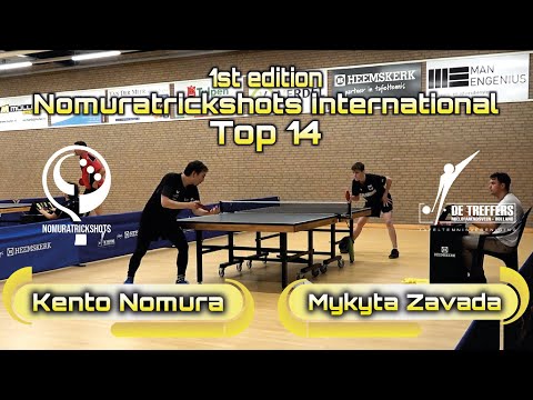 Top 14 - Kento Nomura vs Mykyta Zavada - NTS international tournament