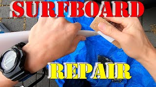 【ノーズとレイルのリペア】SURFBOARD REPAIR NOSE&RAIL/HAYDEN G"DAY CHANNEL