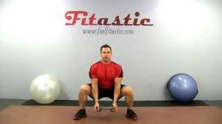 Dumbbell Squat to Oblique Twist exercise video thumbnail