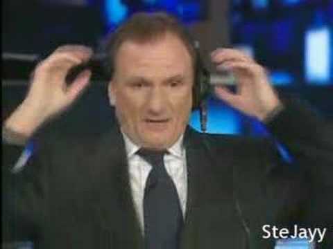 Phil Thompson Reacts To Riise's Own Goal v Chelsea