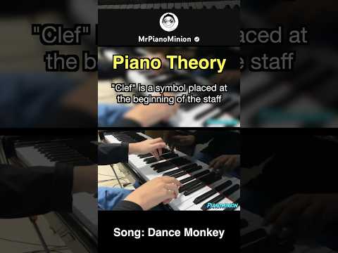 🎹 One Basic Piano Theory 🎹 #shorts #piano #fyp