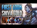 SHIVA FIRST LOOK Shiva Solo Gameplay SMITE Conquest