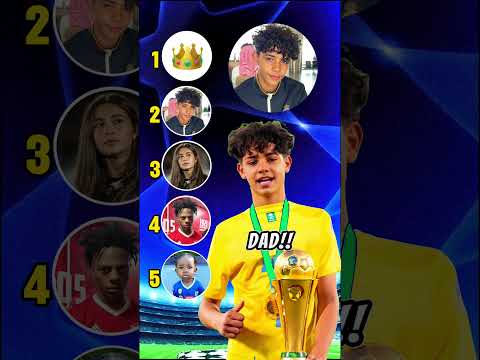 Ronaldo Ranks Kid Footballer - Ronaldo Jr vs Thiago vs Broski vs IShowSpeed vs Delfina