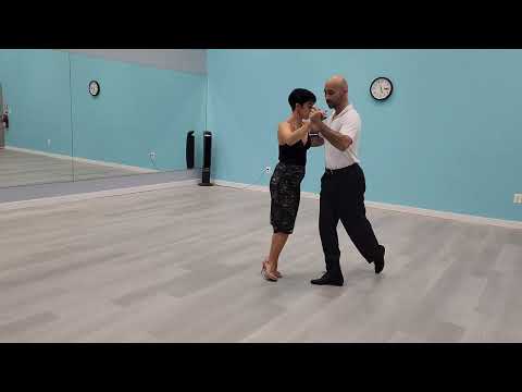Argentine tango workshop - Sacadas: Adriana Salgado & Orlando Reyes -La Yumba