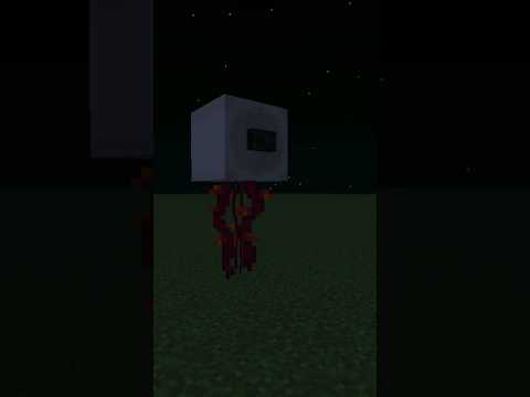 Tutor Eka - How to make a Monster Eye in Minecraft #shorts #minecraft tutorial #minecraftshorts @TutorEka162