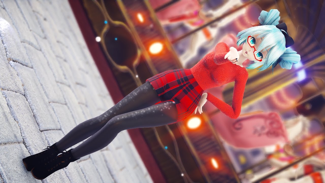 MMD : Mirrrrrors ( Model : 初音ミク / Miku Hatsune )